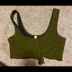 Free people movement crop top sport bra